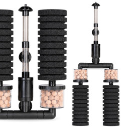 Внутрішній фільтр Kruger Meier AeroTwin BIO L для акваріума 60-120 л, 350 л/год, 3 Вт